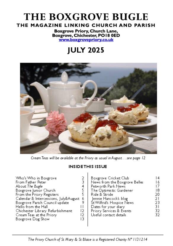 Boxgrove Bugle Jul 2025