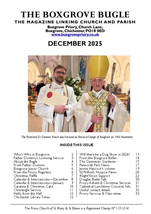 Boxgrove Bugle Dec 2025